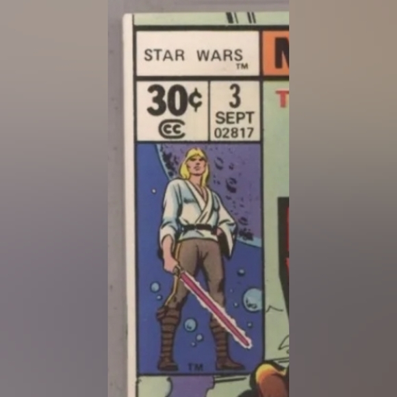 Star Wars #3 CGC 9.0 NM Graded A New Hope Vintage 1977 Marvel Comics! - Picture 2 of 5